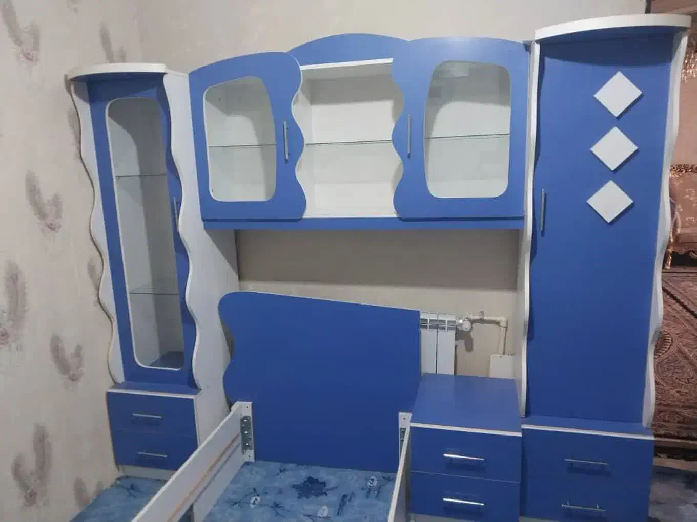 کمدو تخت کودک|تخت و سرویس خواب|شریف‌آباد, |دیوار