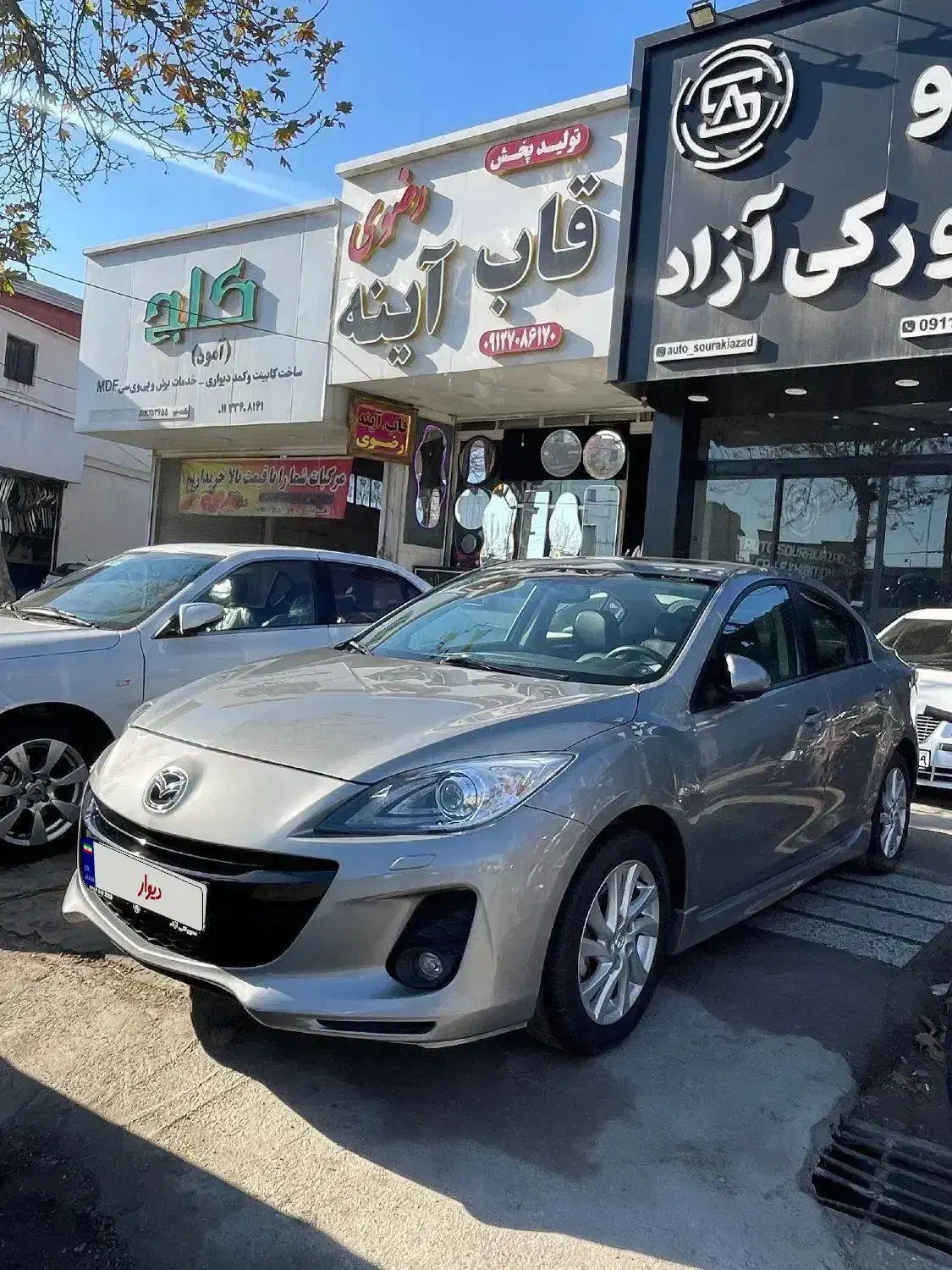مزدا نیو تیپ ۴ مدل ۱۳۹۵ مشابه خشک|خودرو سواری و وانت|ساری, |دیوار