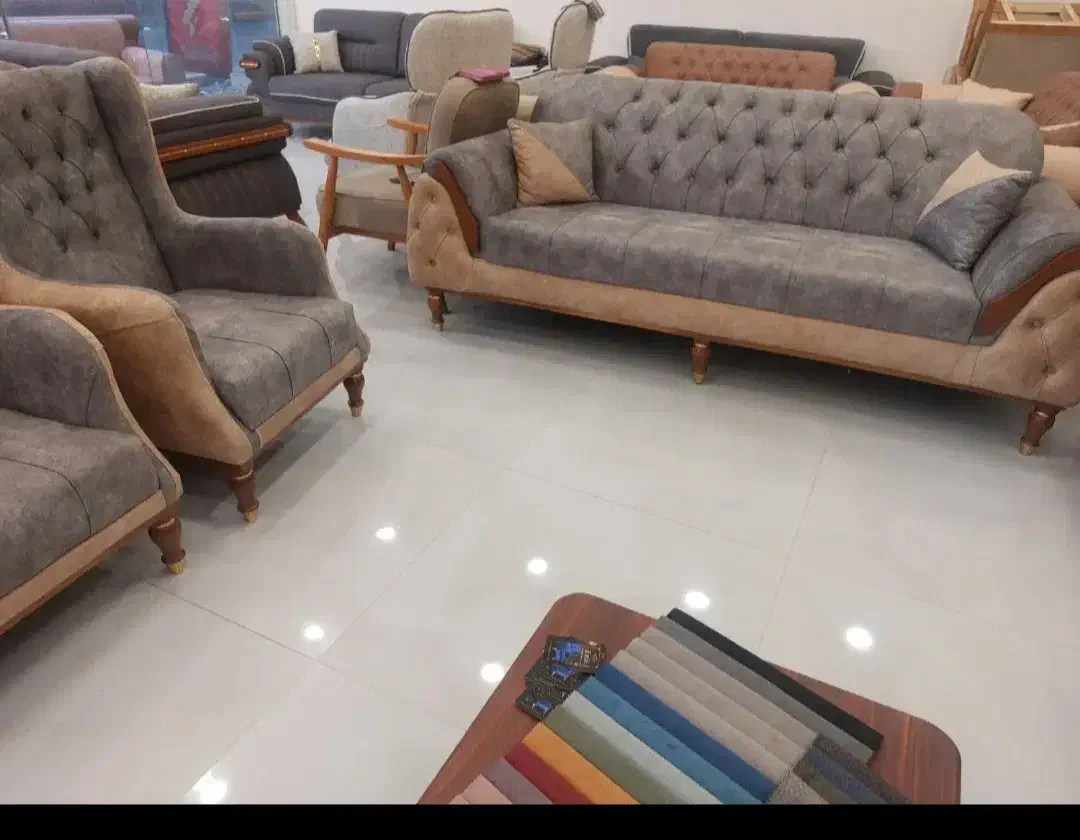 مبل لورنت ۸ نفره|مبلمان خانگی و میز عسلی|کرج, گلشهر|دیوار