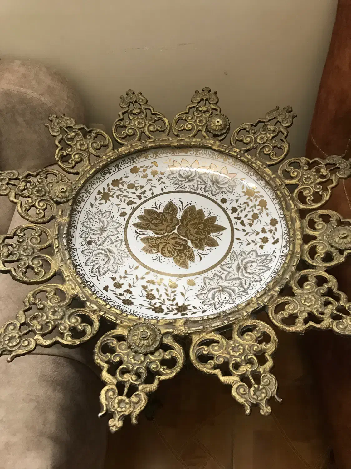 جا میوه ای پایه دار|ظروف سرو و پذیرایی|آمل, |دیوار