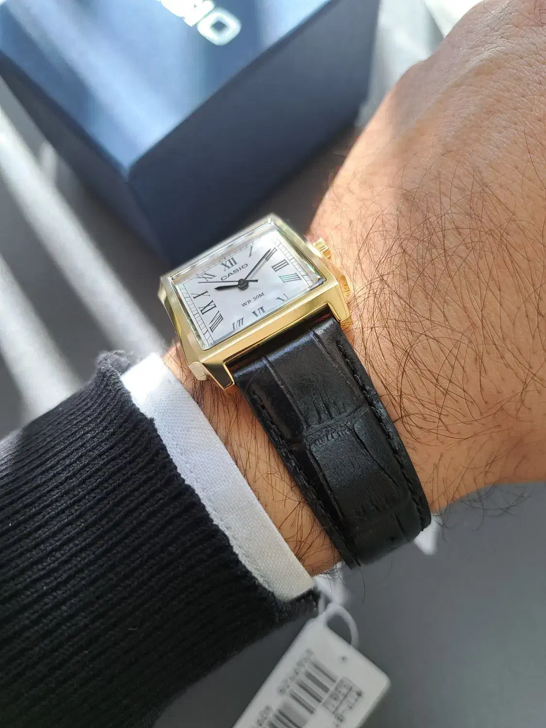 کاسیو تانک کلاسیک لوکس کمیاب مستطیلی عدد یونانی|ساعت|اصفهان, قائمیه|دیوار