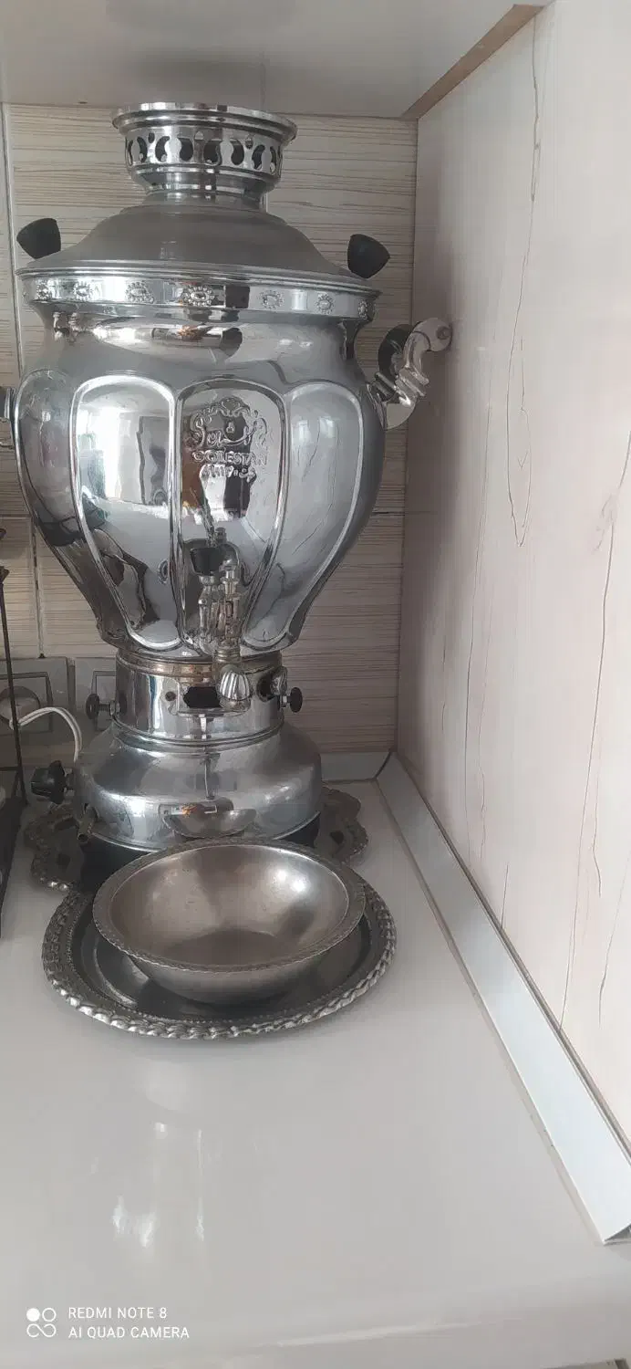 سماور گازی گلستان|سماور، چای‌ساز، قهوه‌ساز|ویسیان, |دیوار