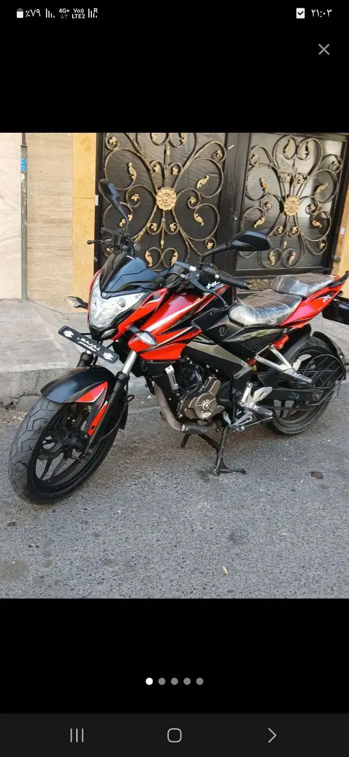 ns 200|موتورسیکلت|گنبد کاووس, |دیوار