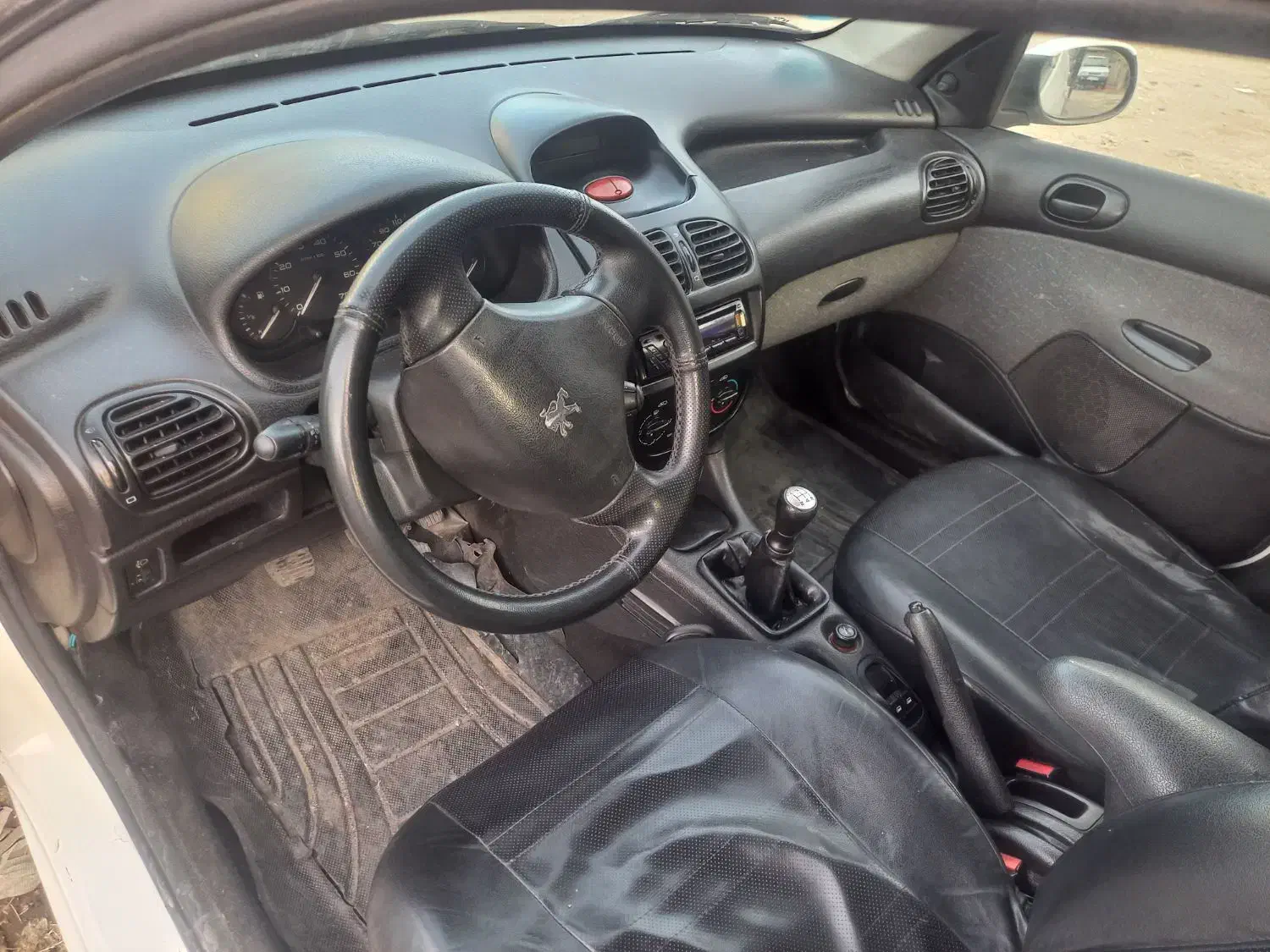 ۲۰۶تیپ۲ ۸۹ بی رنگ|خودرو سواری و وانت|لاهیجان, گلستان|دیوار