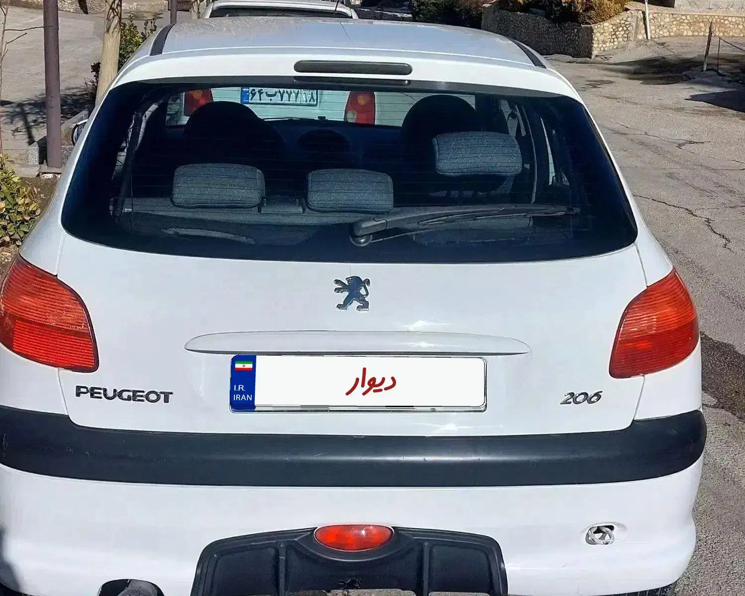 206 تیپ ۵ مدل ۹۰|خودرو سواری و وانت|همدان, |دیوار