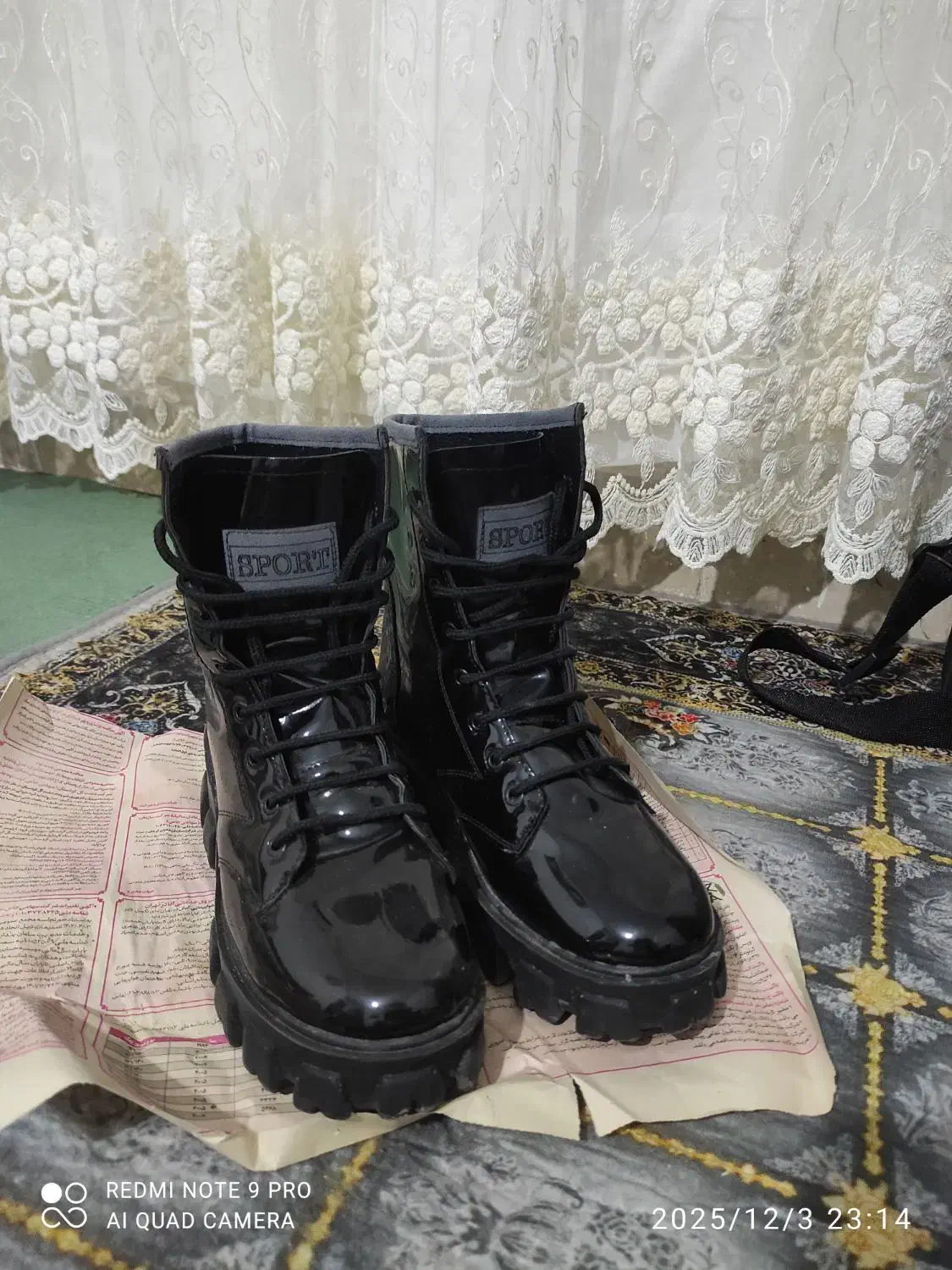 نیم بوت دخترانه|کیف، کفش، کمربند|خرم‌آباد, |دیوار