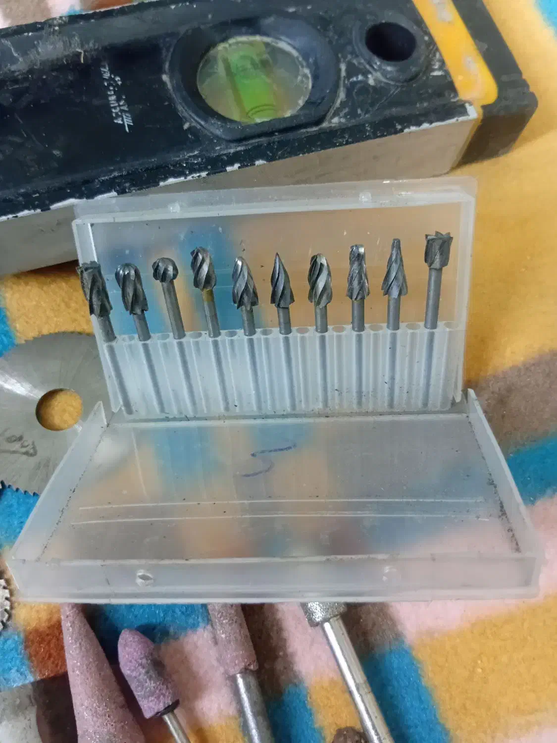 ست کامل فرز فرم چوب و فلز دسته قلاویز قلاویز|ابزارآلات|شیراز, شهرک پرواز|دیوار