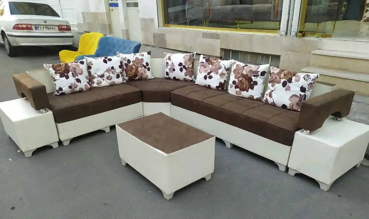 مبل راحتی ال کارما|مبلمان خانگی و میز عسلی|رشت, آب آسیاب|دیوار