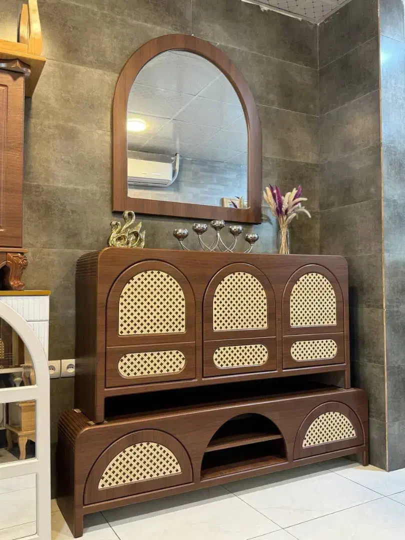 فروش ویژه ست آینه وکنسول|بوفه، ویترین، کنسول|نجف‌آباد, باغ ملی|دیوار