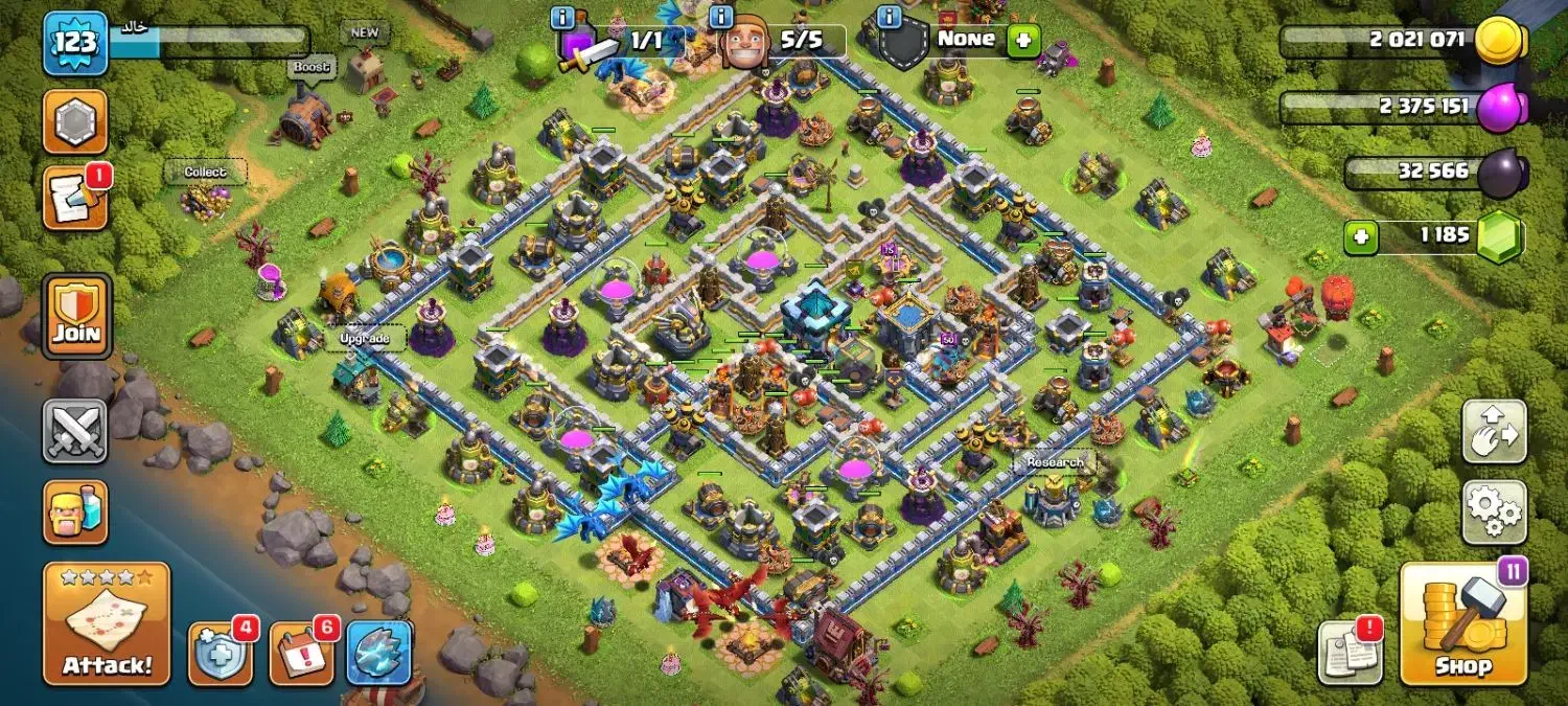 کد دعوت ملی گلد و کلش|کنسول، بازی ویدئویی و آنلاین|خرمآباد, |دیوار