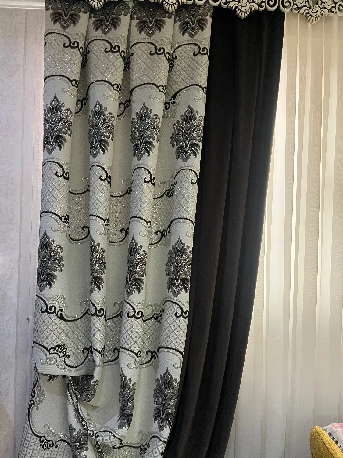 والان پرده در حد نو|پرده، رانر، رومیزی|فردیس, فرامرزیه|دیوار