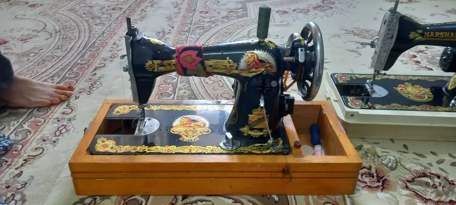 چرخ خیاطی|چرخ خیاطی و ریسندگی|پرند, فاز ۶|دیوار