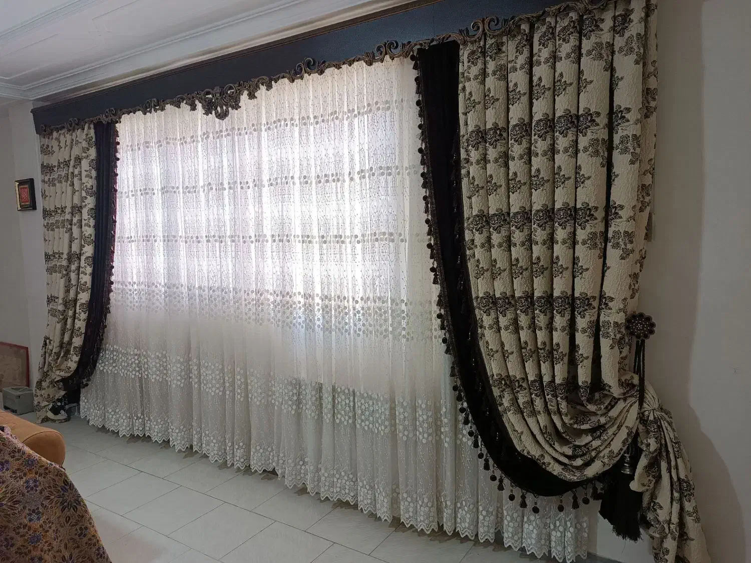 پرده در حد نو|پرده، رانر، رومیزی|همدان, |دیوار