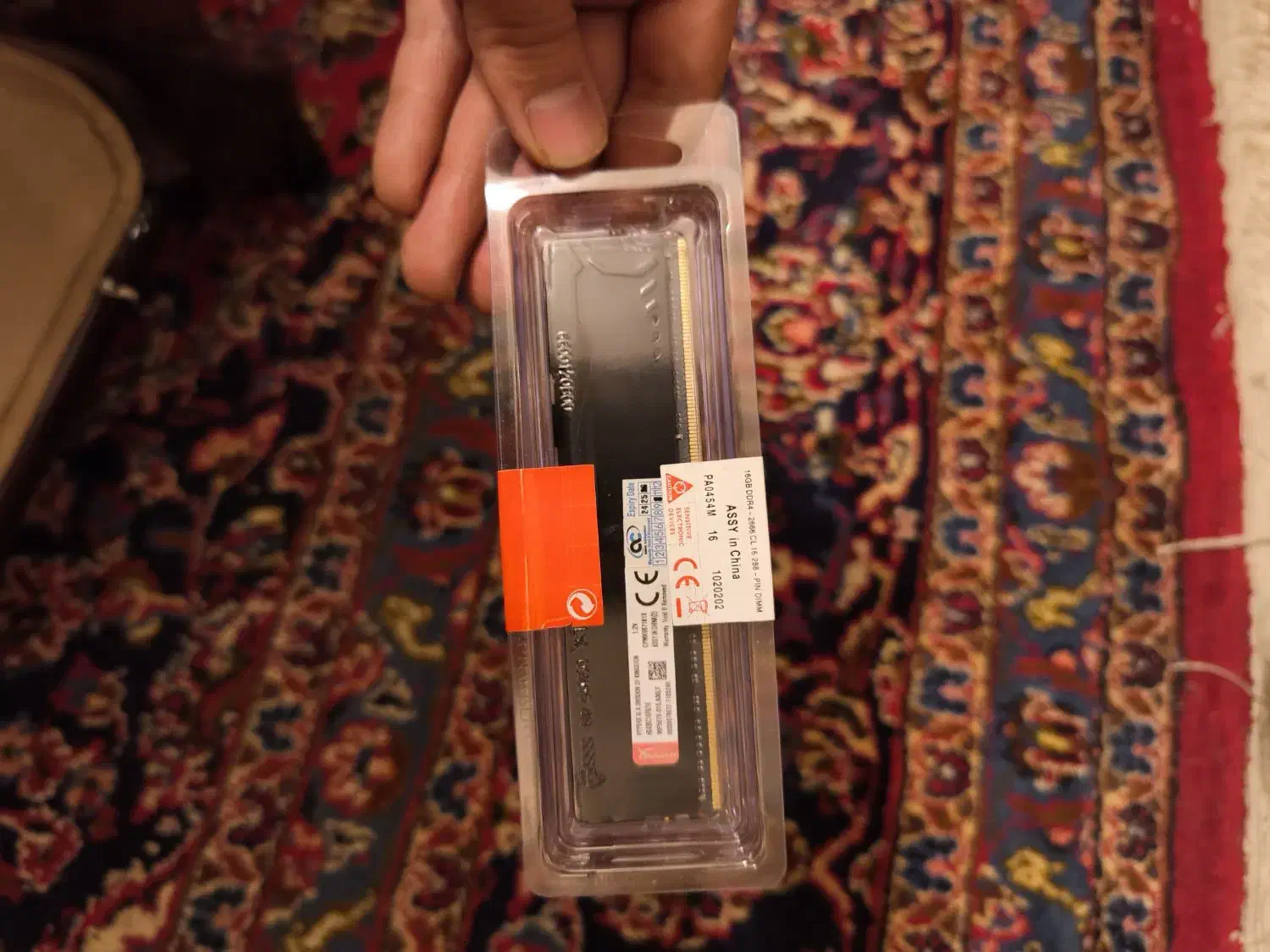 رم 16gb kingstone ddr4 پلمپ|قطعات و لوازم جانبی رایانه|تبریز, |دیوار