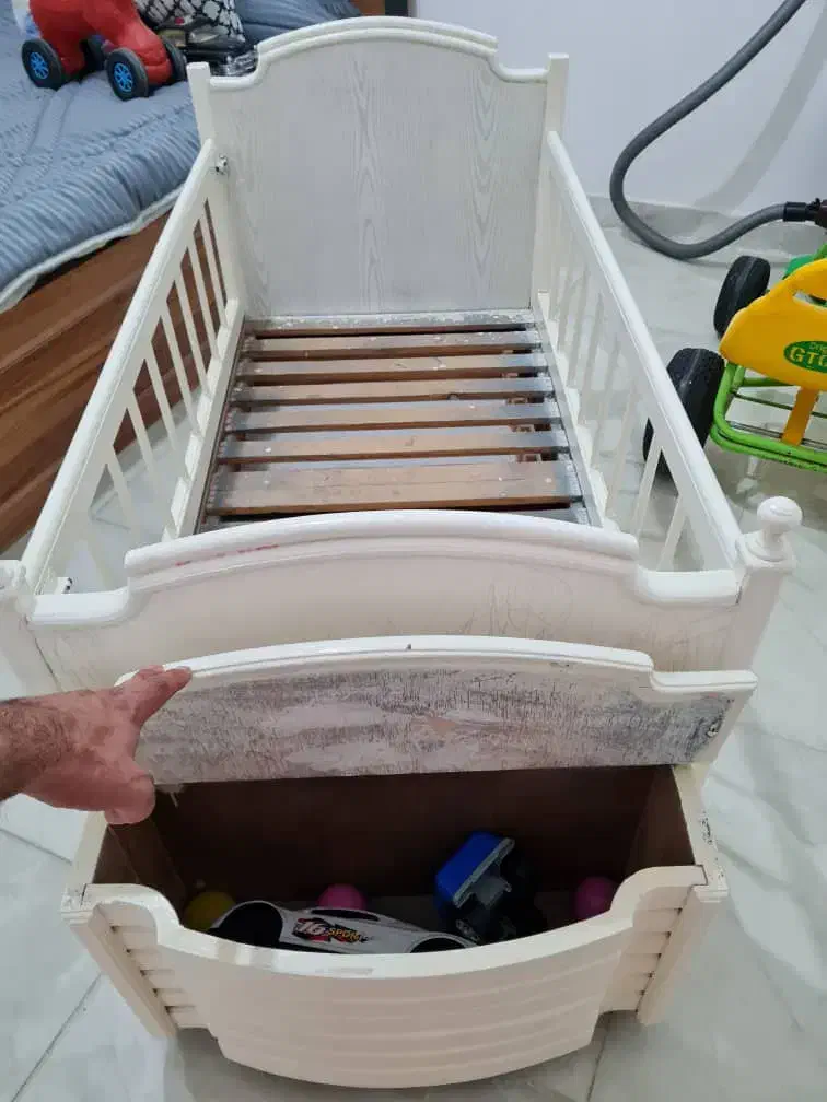 تخت کودک|تخت و سرویس خواب|ملکشاهی, |دیوار