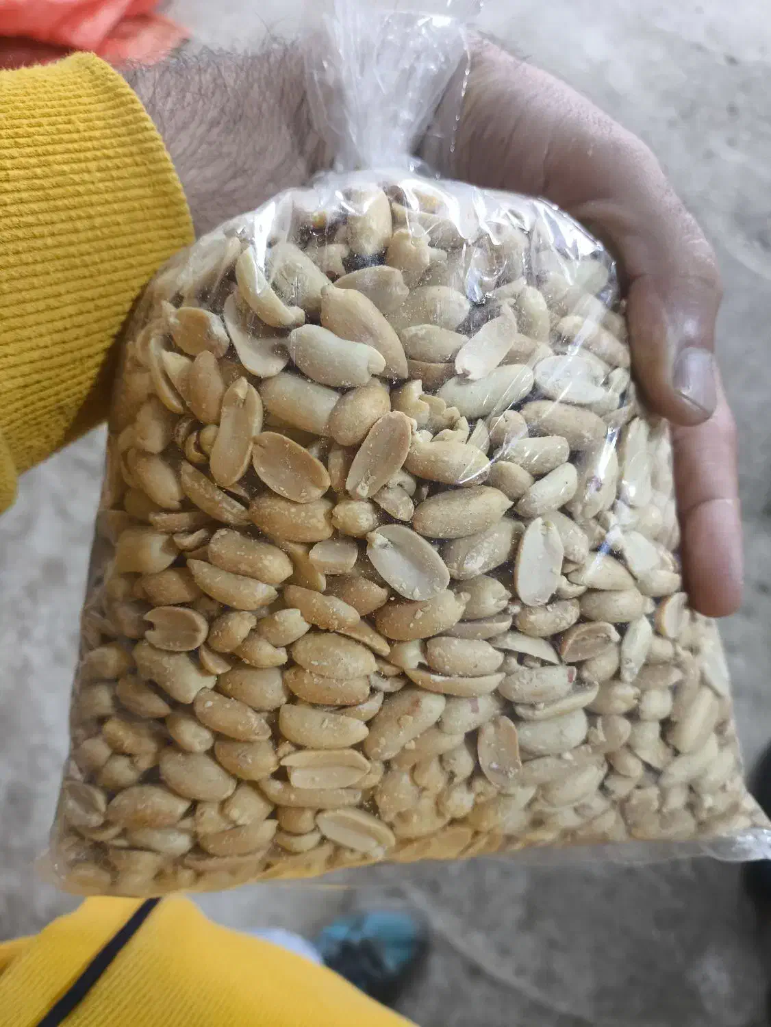 خلال بادام زمینی برای کره گیری|خوردنی و آشامیدنی|کیاشهر, |دیوار