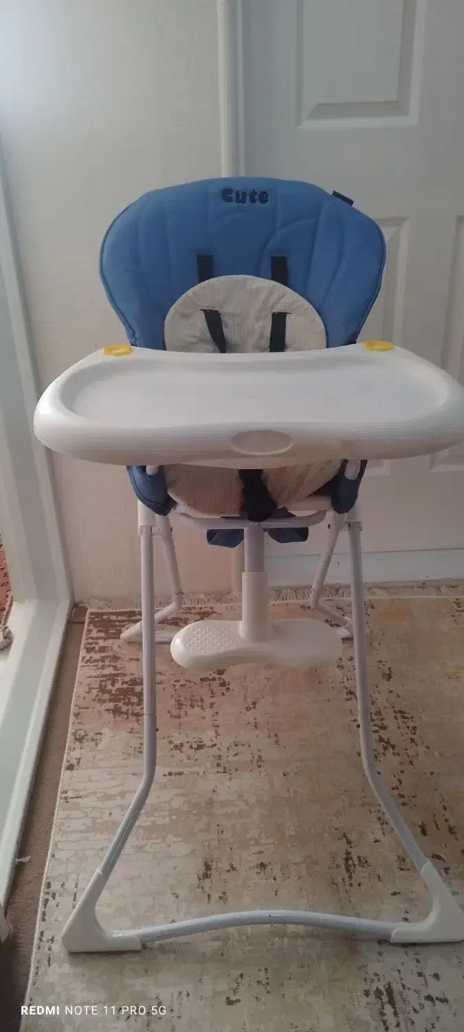 صندلی غذای کودک دلیجان، نو و تمیز|اسباب و اثاث بچه|اردبیل, |دیوار