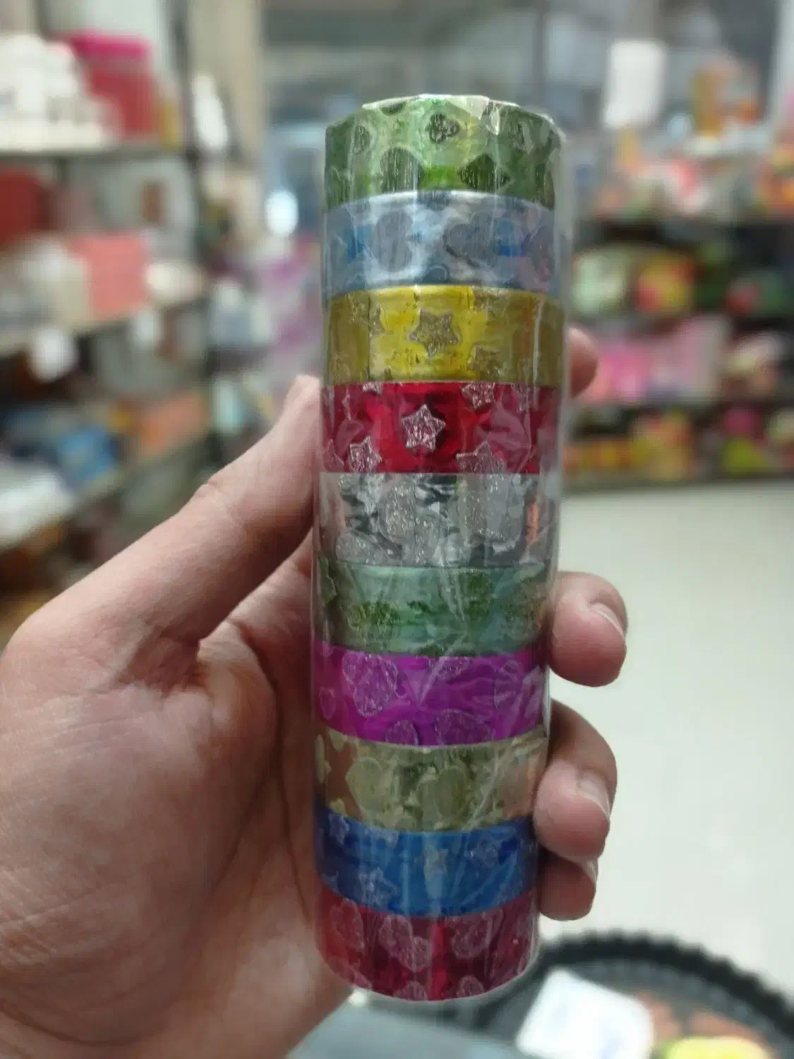 چسب نواری رنگی لیزری|لوازم التحریر|مشهد, عیدگاه|دیوار