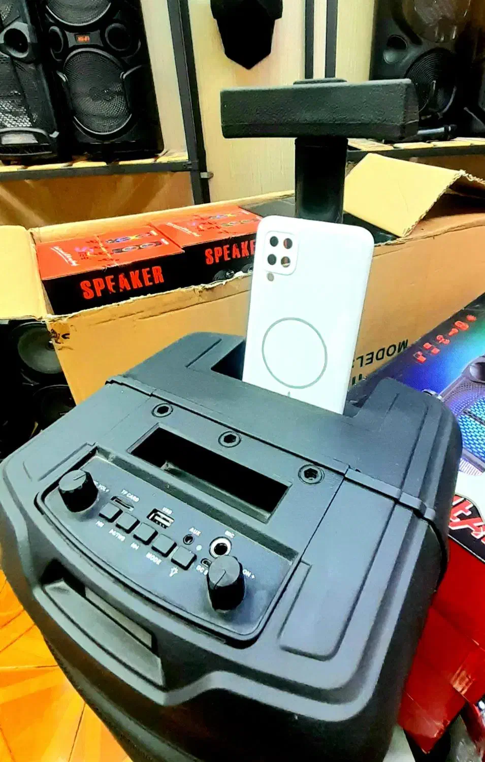 باند چمدانی / اسپیکر بزرگ zs82|سیستم صوتی خانگی|مشهد, پنجتن|دیوار