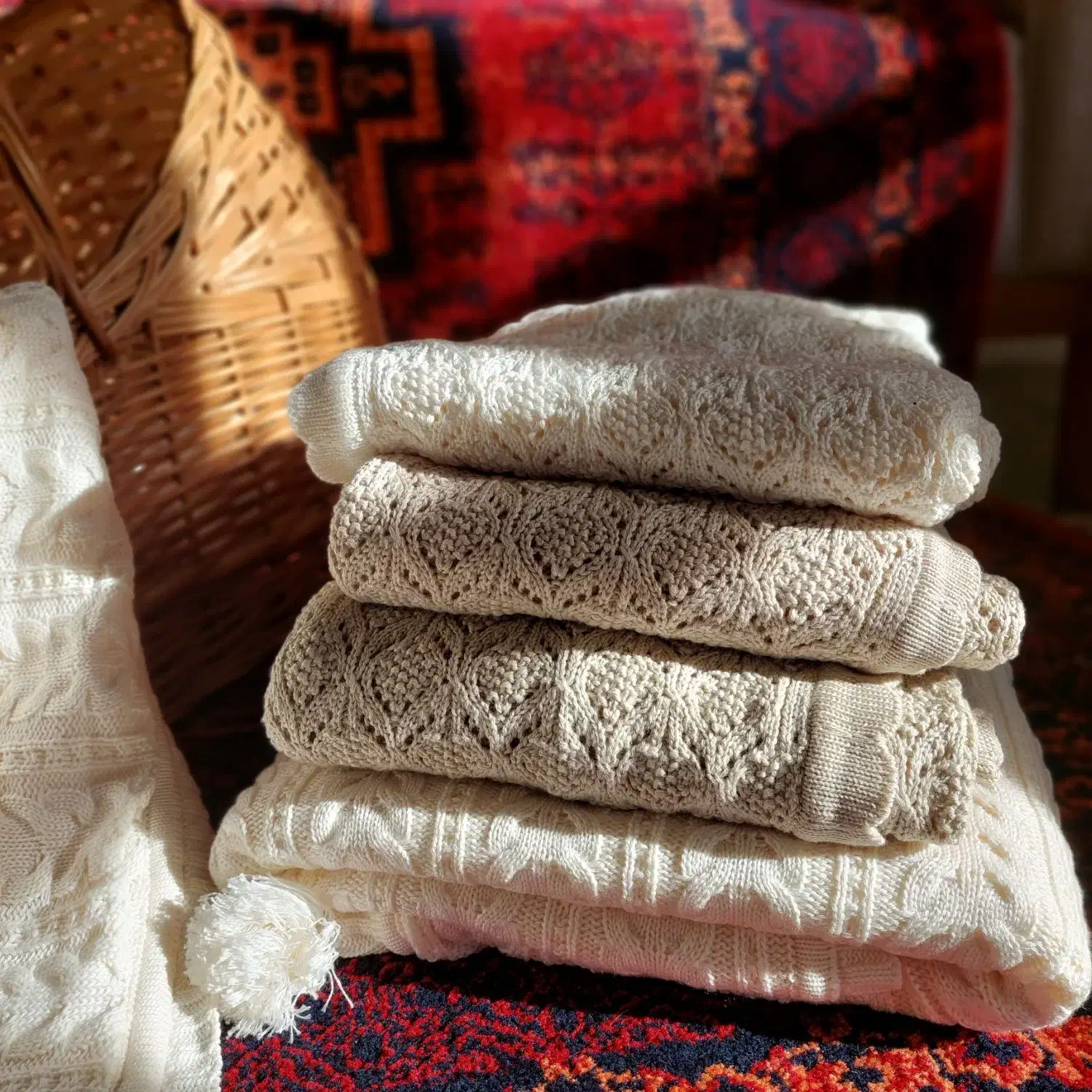 دور پیچ بافت|رختخواب، بالش، پتو|گنبد کاووس, |دیوار