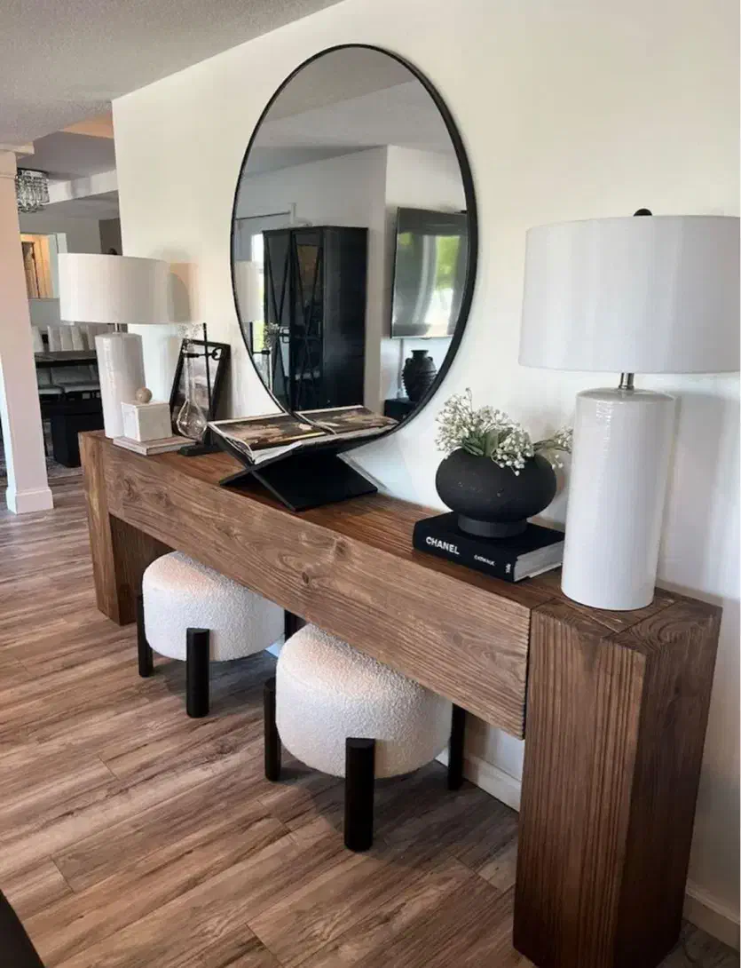 کنسول مدل پازلی مناسب پشت مبل و راهرو ورودی|بوفه، ویترین، کنسول|مشهد, جانباز|دیوار