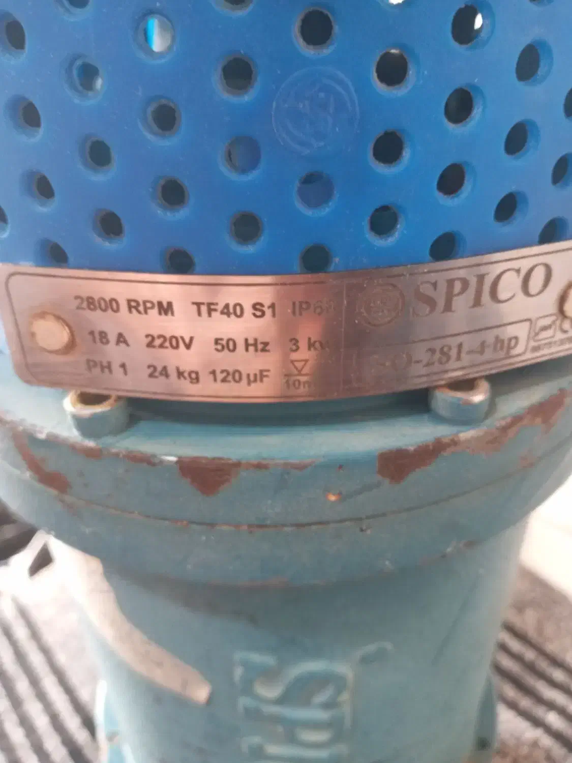 فروش پمپ شناور ۳ اینچ spk نو تک فاز|ابزارآلات|یاسوج, |دیوار