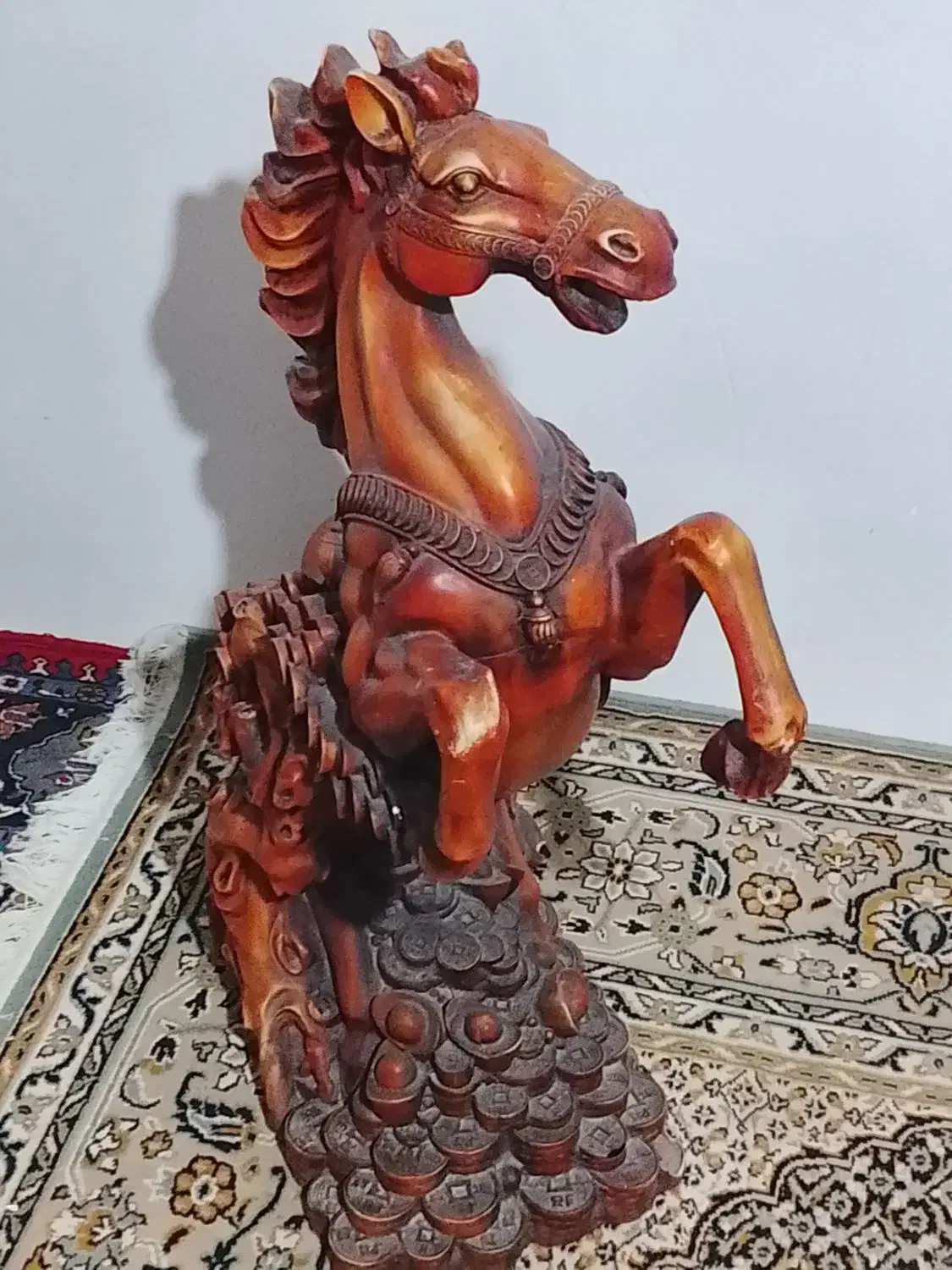 مجسمه اسب خوشگل|مجسمه، تندیس، ماکت|زاهدان, |دیوار