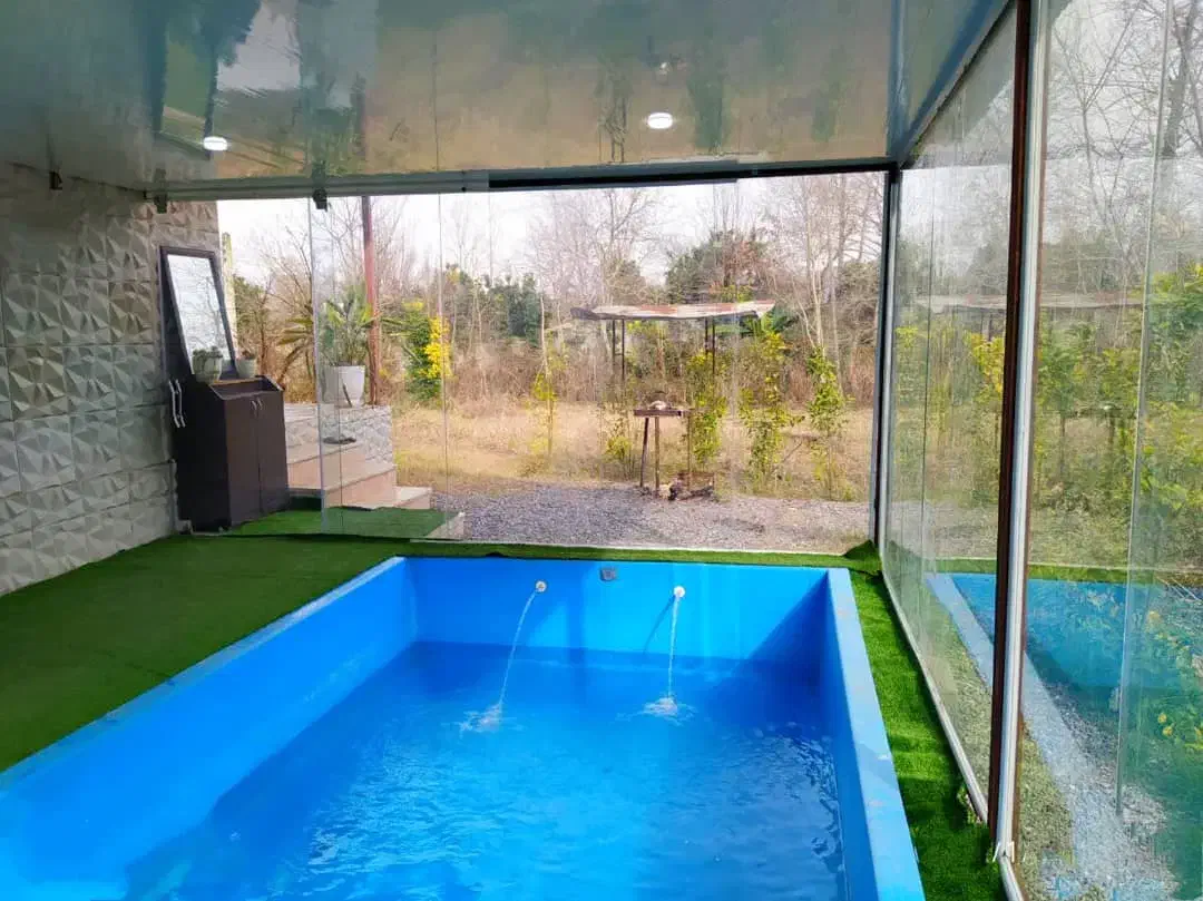 ویلا باغ استخردار سرپوشیده آبگرم/اتاق شیشه ایی|اجارهٔ کوتاهمدت ویلا و باغ|شیرگاه, |دیوار