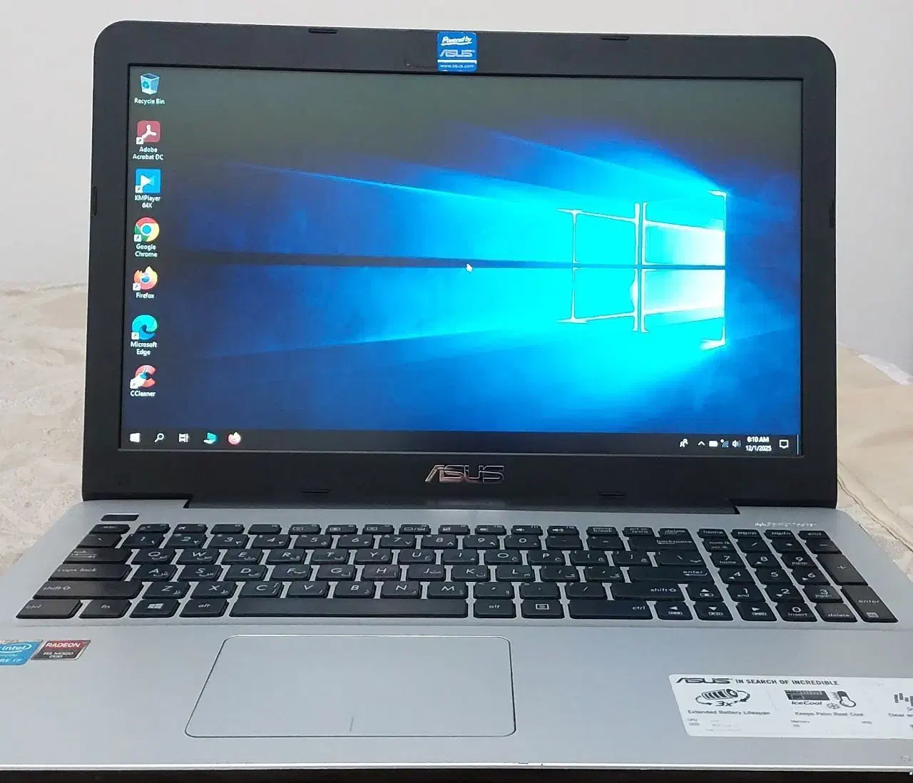 لپتاپ ایسوس (ASUS) مدل X555Li|رایانه همراه|تهران, گلستان (شهرک راه آهن)|دیوار