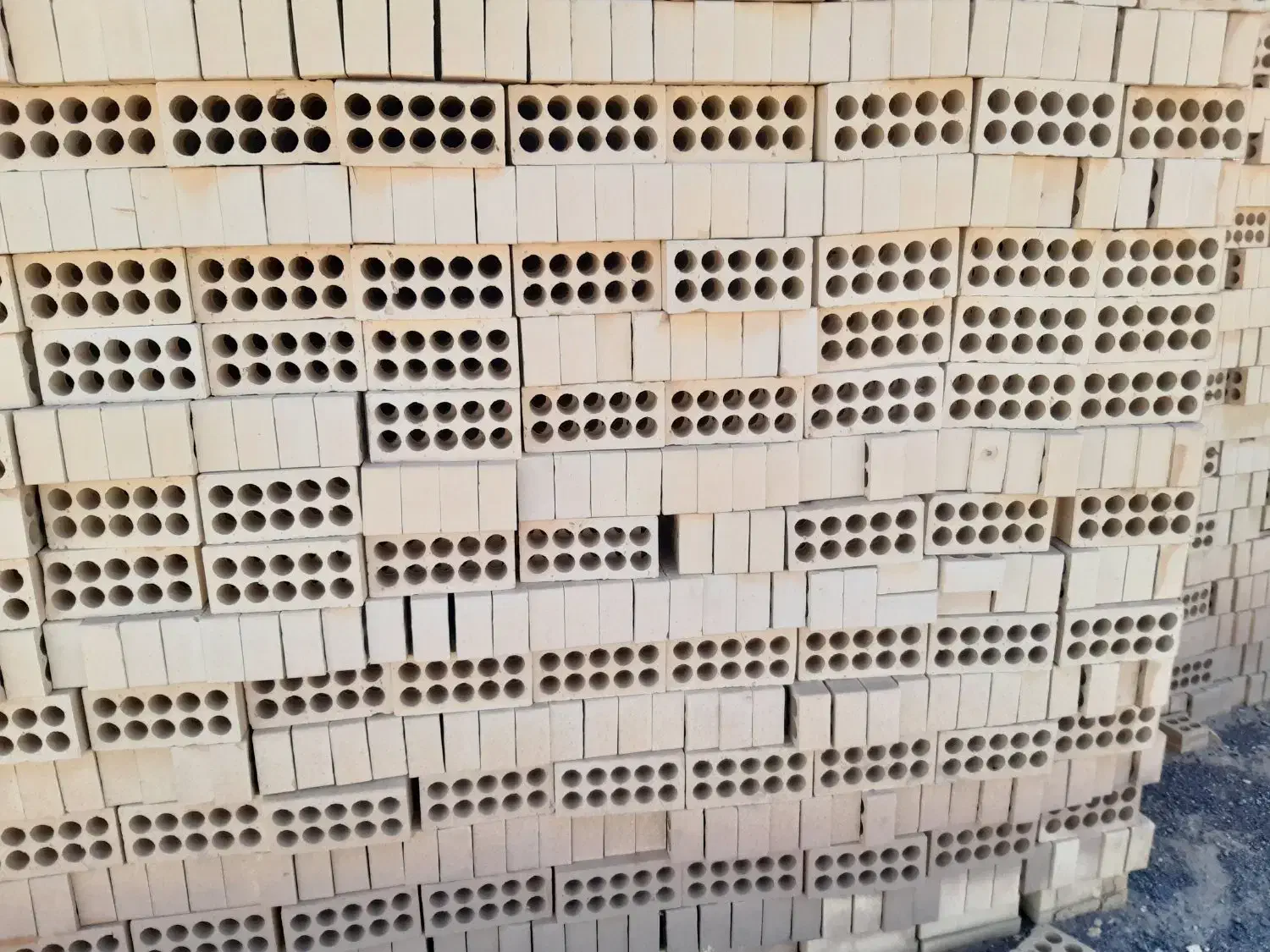 آجر سفال ده سوراخه درجه یک مریخی پور|مصالح و تجهیزات ساختمان|زواره, |دیوار