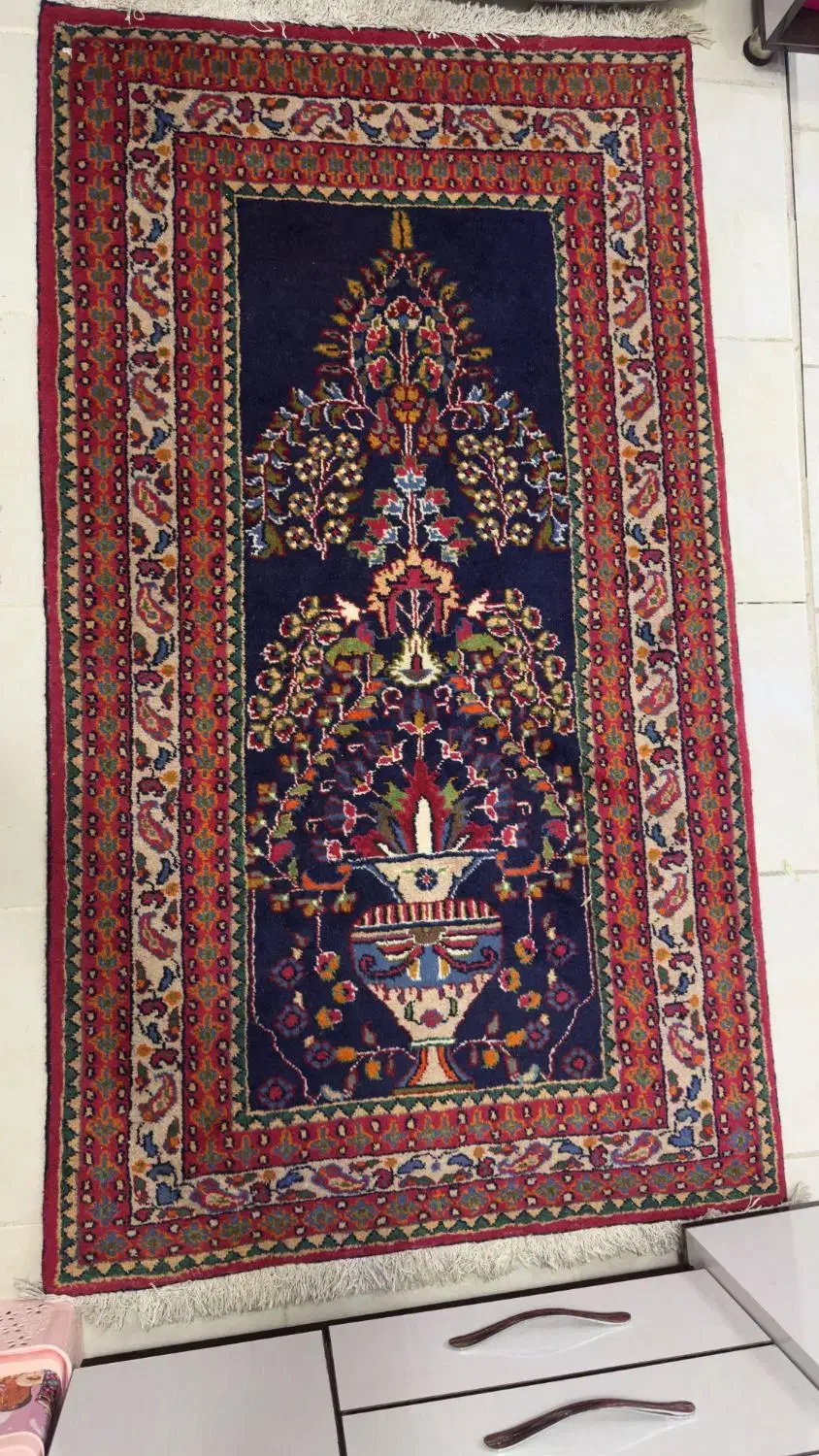 فرش دستباف بلوچ زرع و نیم|فرش|تهران, باغ فیض|دیوار