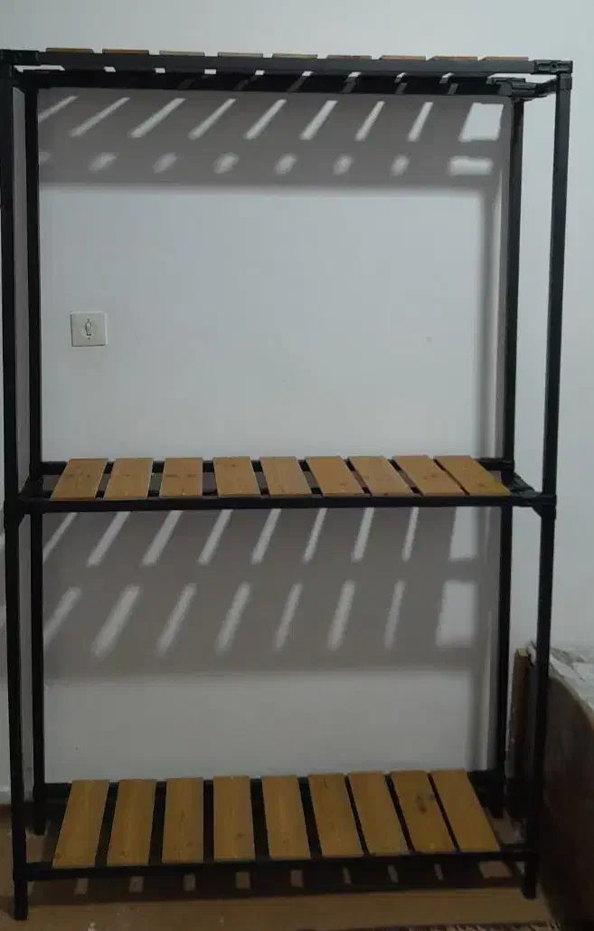 رگال ۲طبقه جنس فول درجه یک عمری|کتابخانه، شلف، قفسههای دیواری|بیجار, |دیوار