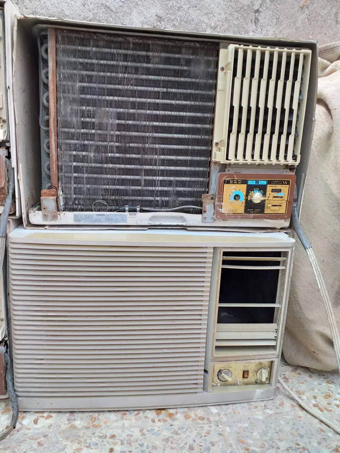 فروش و (خرید) کولر سالم و سوخته و مورددار|کولر گازی و فن‌کوئل|بندر ماهشهر, |دیوار