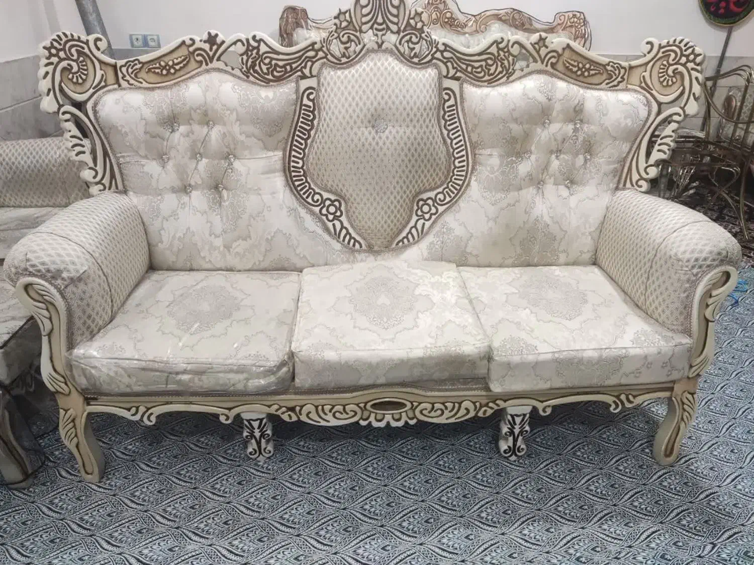 مبل ۷ نفره|مبلمان خانگی و میز عسلی|پاکدشت, پاکدشت (مامازند)|دیوار