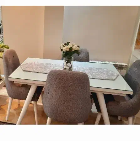 میز ناهار خوری ۴ نفره|میز و صندلی غذاخوری|تهران, صد دستگاه|دیوار