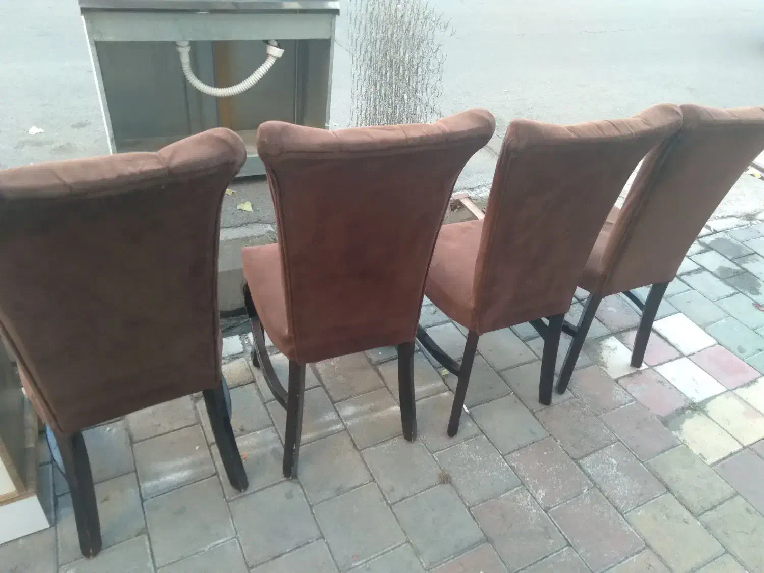 میزغذاخوری چوبی|میز و صندلی غذاخوری|مشگین شهر, |دیوار