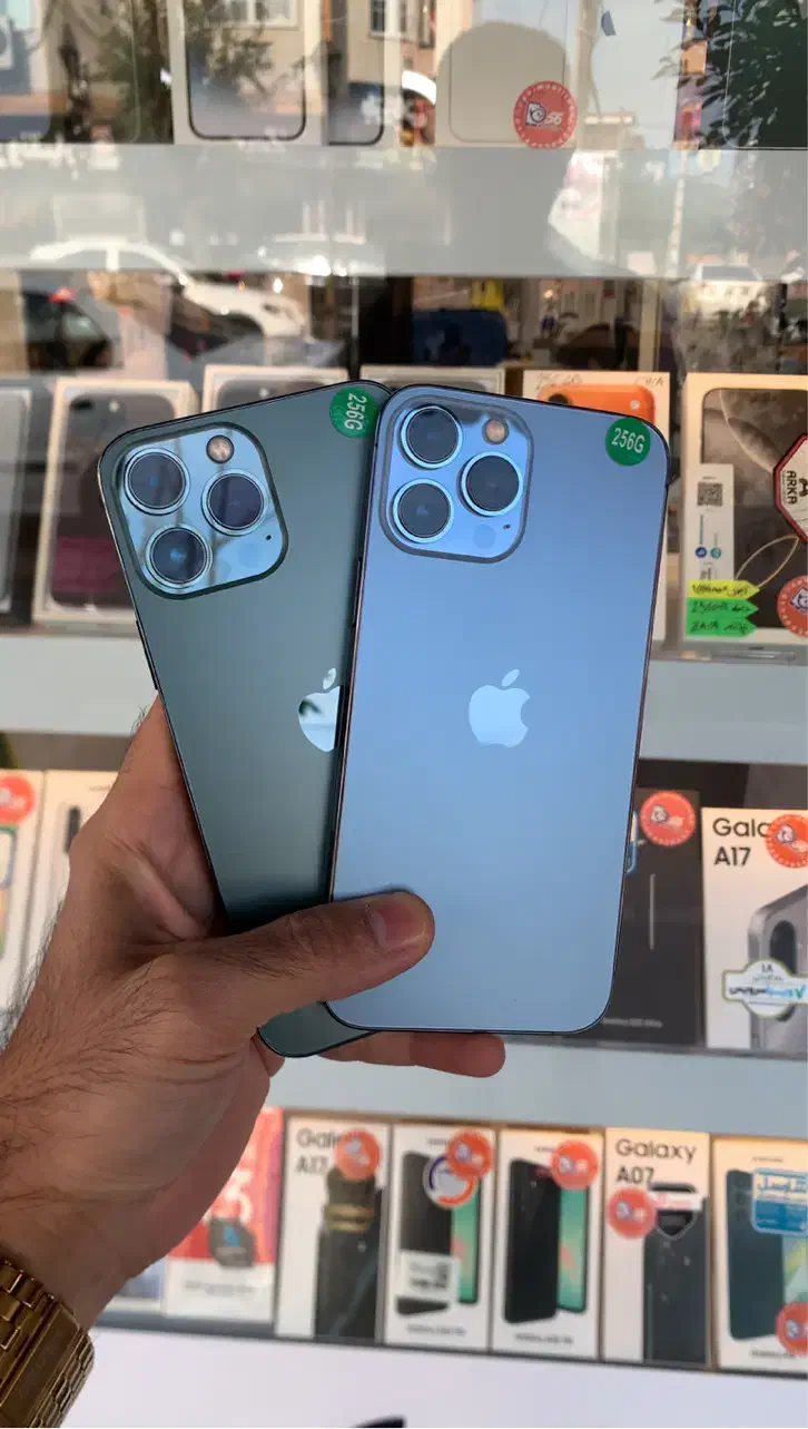 اپل iPhone 13 Pro Max 256GB LL/A آبی و سبز|موبایل|بندر انزلی, امامزاده|دیوار