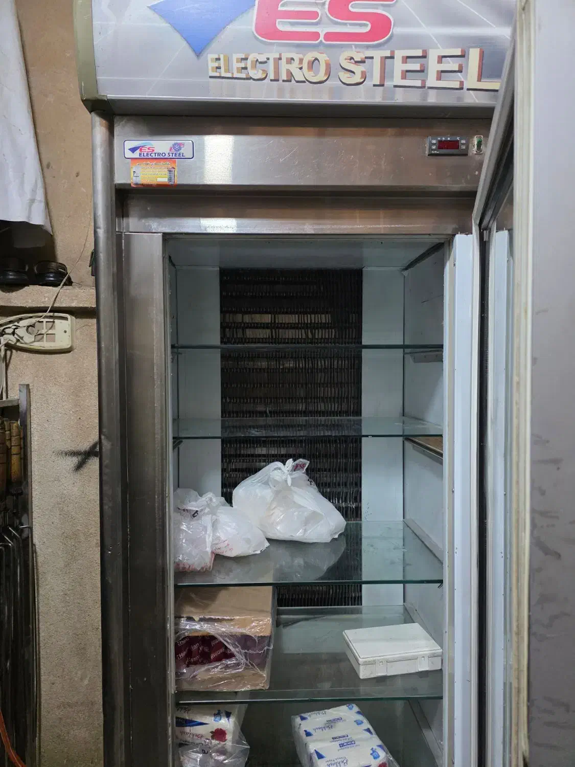 یخچال ایستاده تک درب الکترو استیل|فروشگاه و مغازه|قم, ولیعصر|دیوار