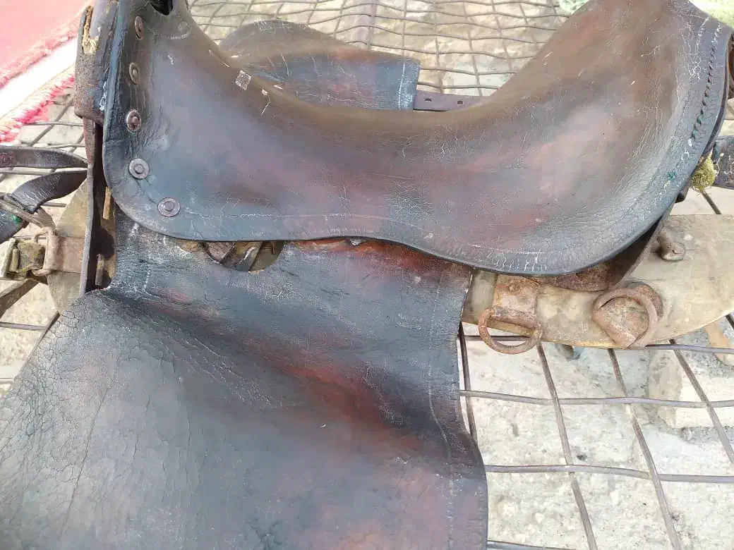 یه زین  قدیمی باجاجیم...همون موج|گلیم، جاجیم، گبه|اهواز, حصیرآباد|دیوار