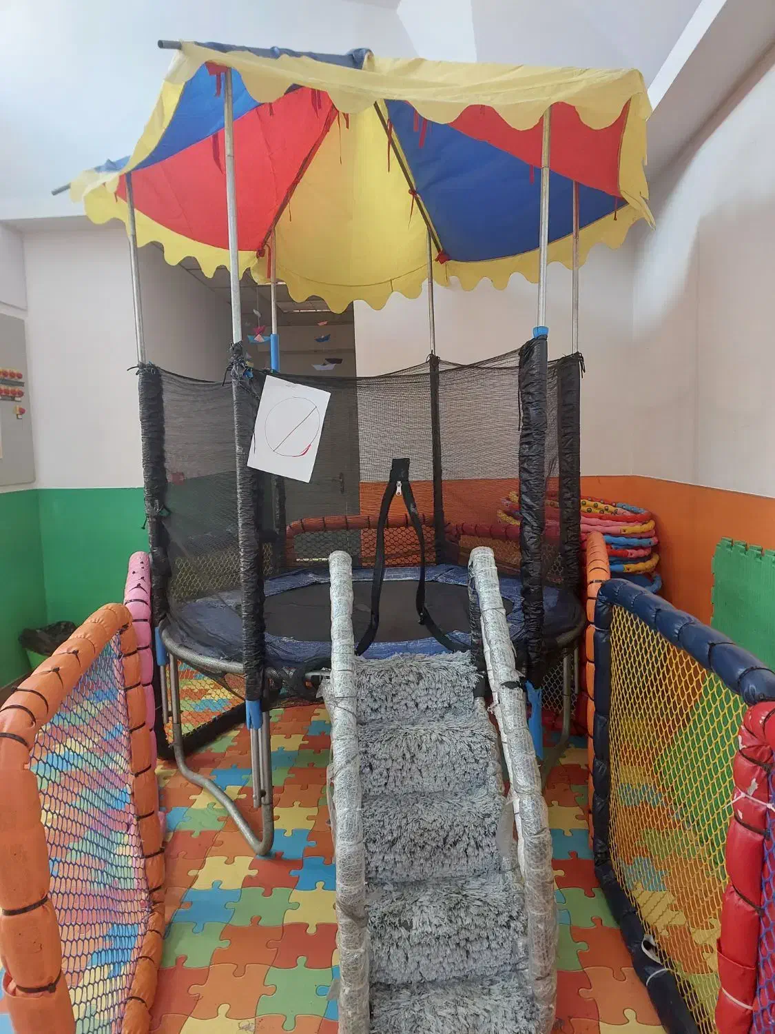 ترامپولین|تجهیزات ورزشی|فردیس, نیروگاه برق|دیوار