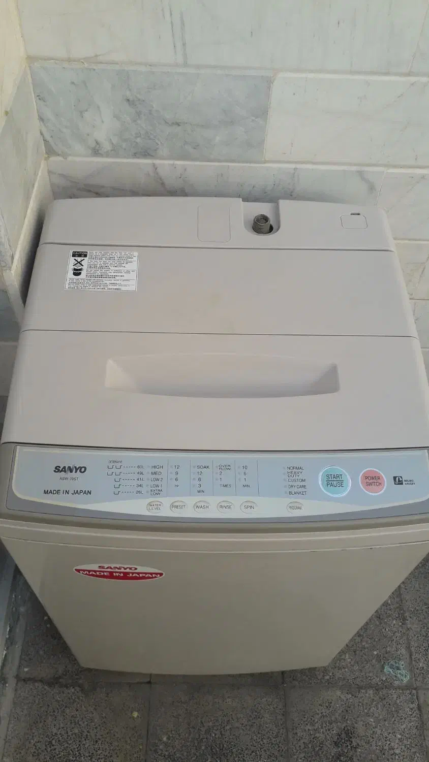 لباسشویی تمام اتوماتیک ژاپنی|ماشین لباسشویی و خشککن لباس|قم, علی آباد|دیوار