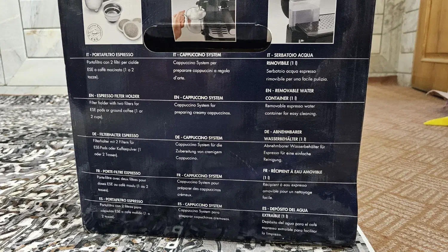 قهوه ساز دلونگی آکبند|سماور، چای‌ساز، قهوه‌ساز|خمینی‌شهر, |دیوار