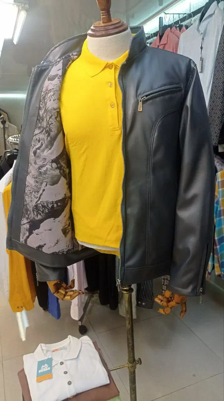 پوشاک / لباس / کاپشن / چرم تیرکمانی/عمده از تولیدی|لباس|گرگان, |دیوار