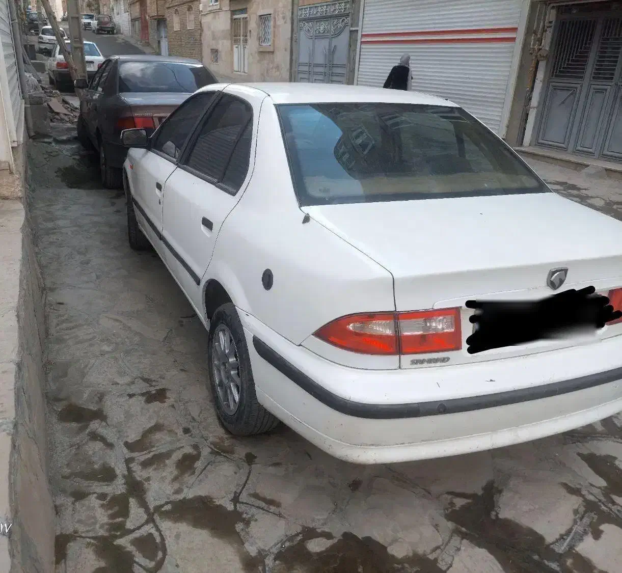 سمند LX سفید آخر ۸۷|خودرو سواری و وانت|سنندج, |دیوار