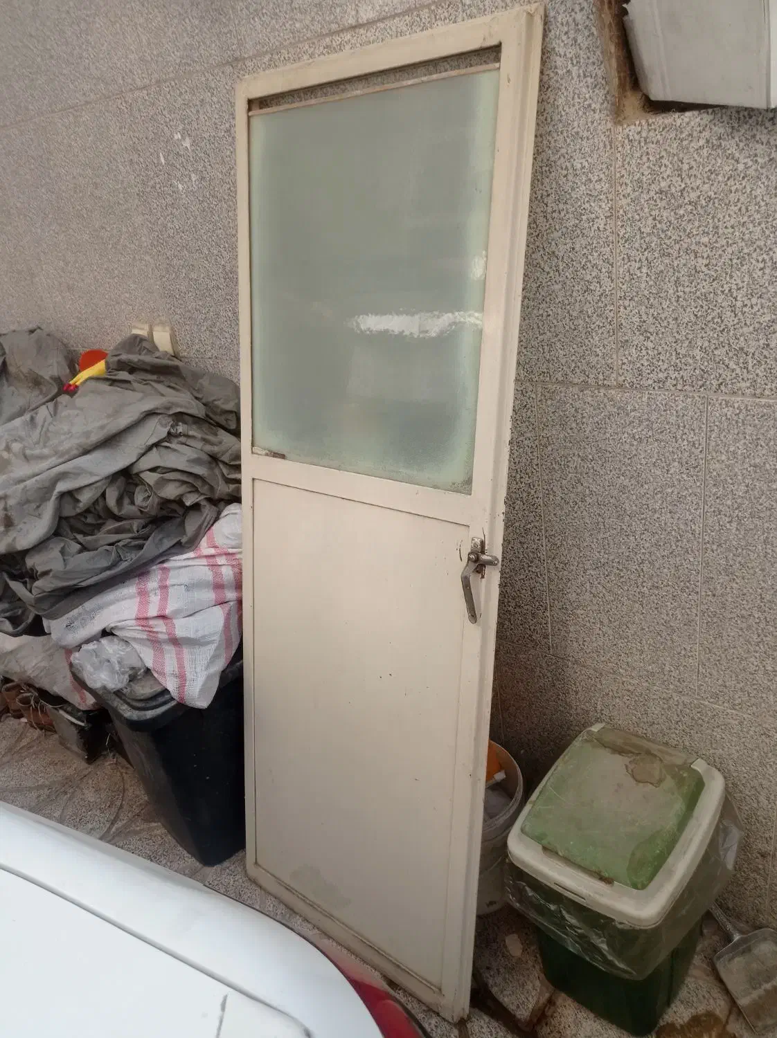 درب آهنی برای دستشویی یا حمام و انباری ...|مصالح و تجهیزات ساختمان|شاهین‌شهر, حاجی آباد|دیوار