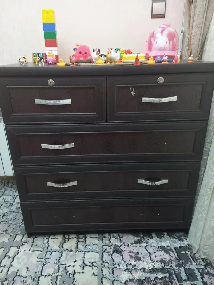 درآور ۴ کشو  ام دی اف پاک چوب|جاکفشی، کمد، دراور|رشت, حسین آباد|دیوار