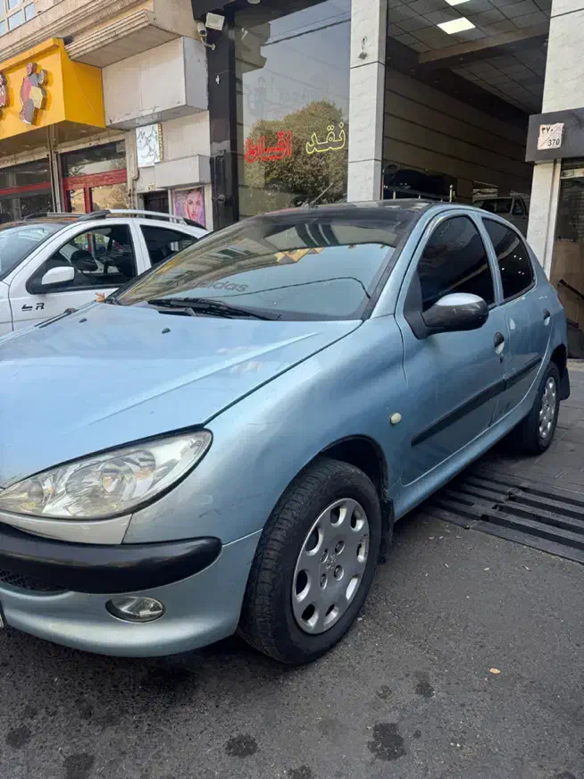 پژو ۲۰۶ تیپ ۲ نقرابی مدل ۱۳۸۲ نقد و اقساط|خودرو سواری و وانت|تهران, امام زاده عبدالله|دیوار