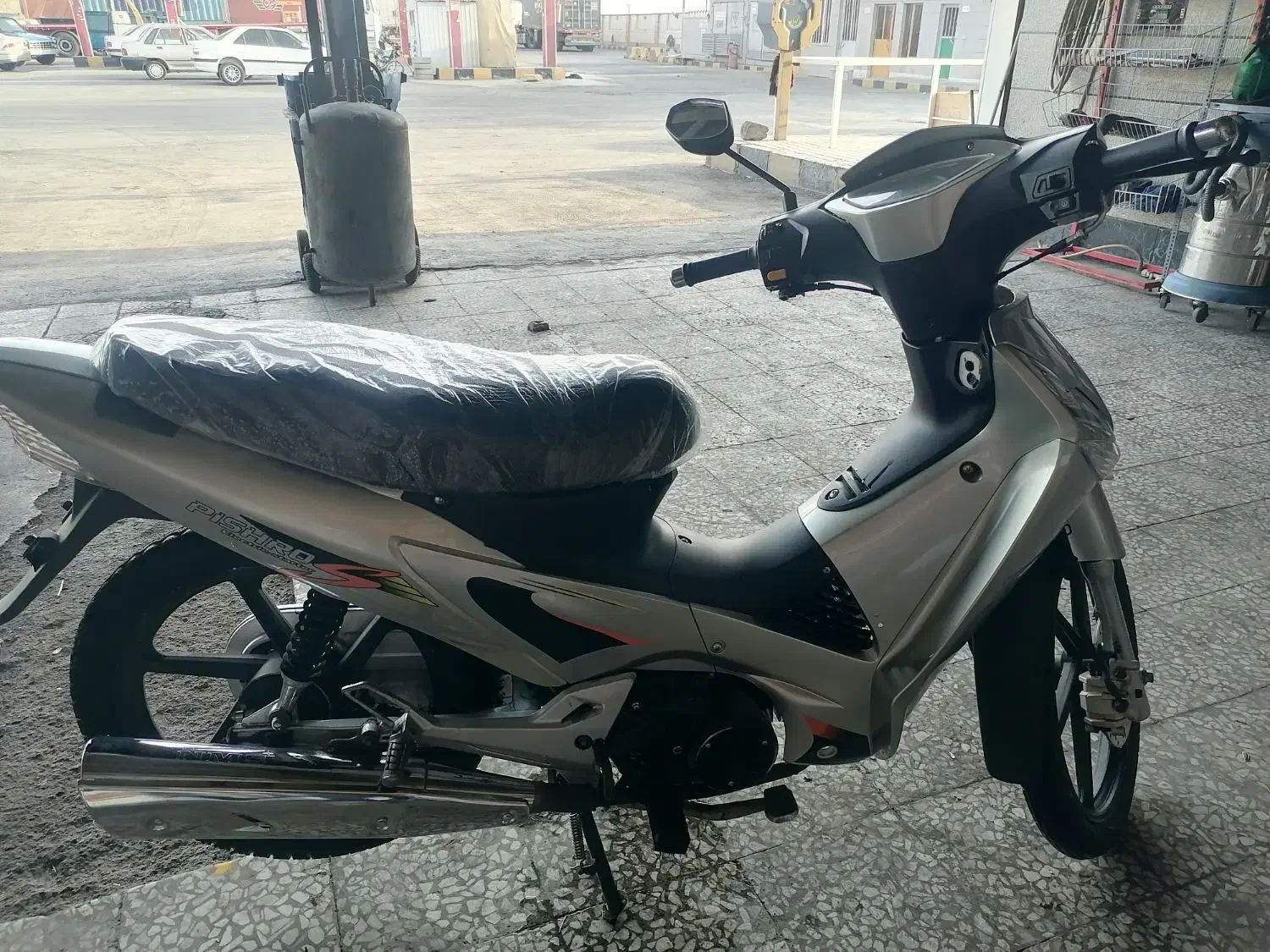 ویو مزایده خوابیده موتور پلمپ کم کار|موتورسیکلت|قزوین, |دیوار