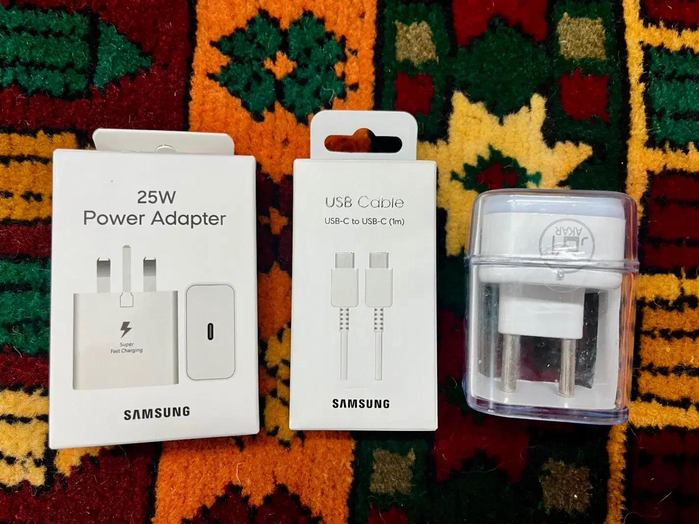 شارژر ۲۵ وات سامسونگ اصلی|لوازم جانبی موبایل و تبلت|تهران, هفت حوض|دیوار