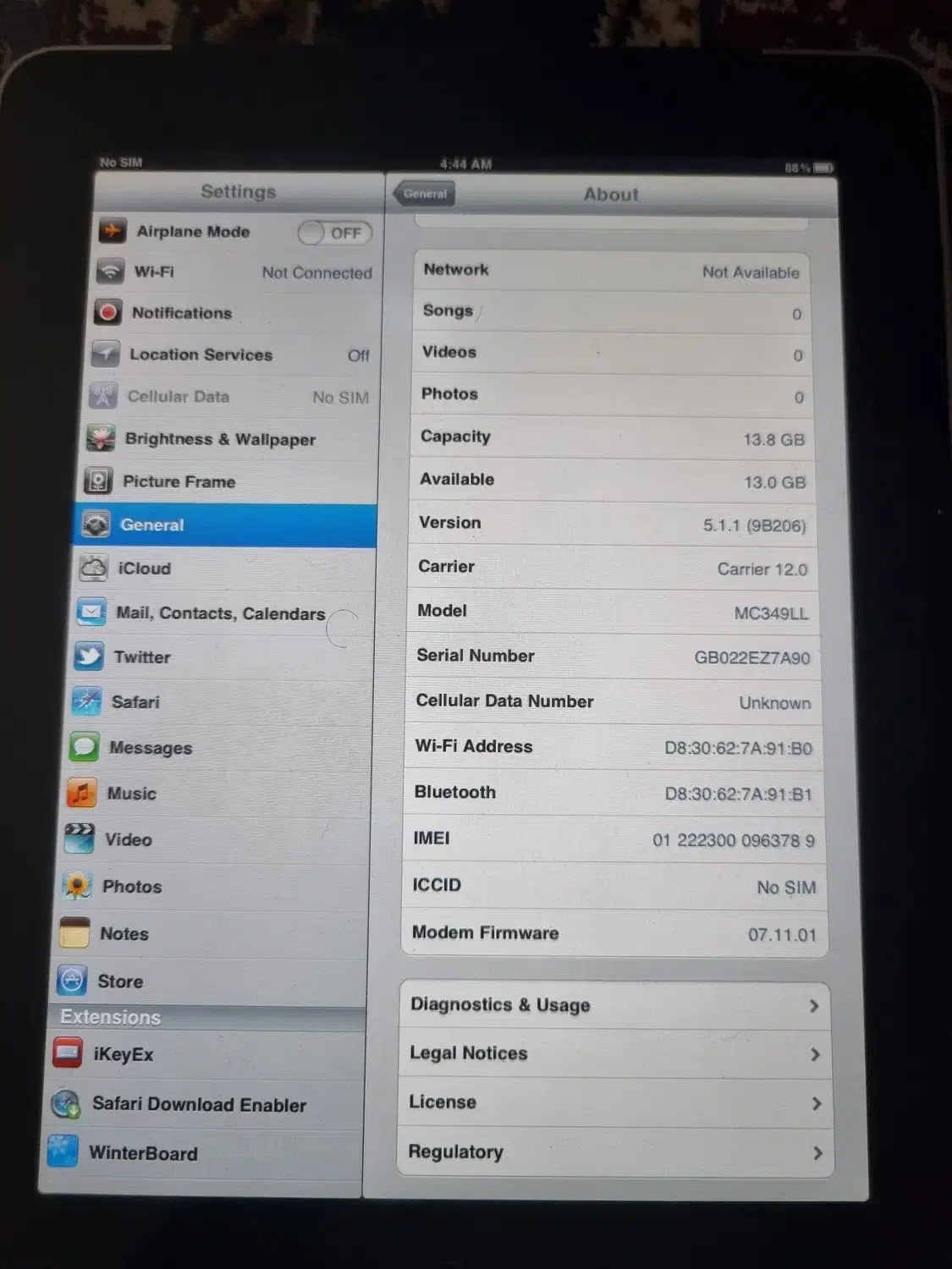 Ipad نسل یک|تبلت|بروجرد, |دیوار